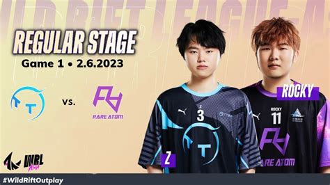 Tt Vs Ra Game Regular Stage Wrl Asia Thundertalk Gaming