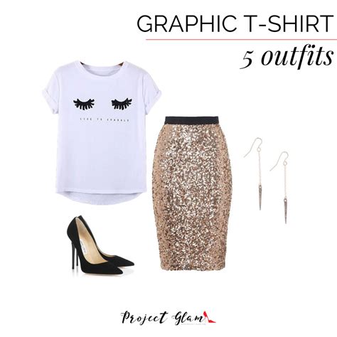 Graphic T Shirt Ideas De Outfits Project Glam