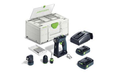 Festool Accu Schroefboormachine CXS 18 C 3 0 Set Online