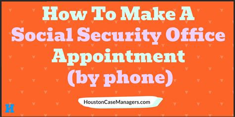 To Schedule A Social Security Office Appointment You Will Need To Call