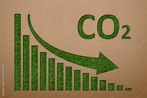 Reduction Of CO2 Emissions Into The Atmosphere Net Zero Emissions 3D