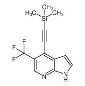 5 Trifluorometil 4 Trimetilsilil Etinil 1H Pirrolo 2 3 B