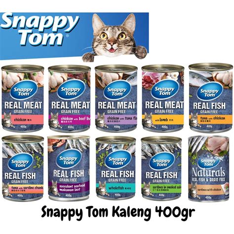 Jual Snappy Tom Wet Food Snappy Tom Makanan Basah Kucing 400gr