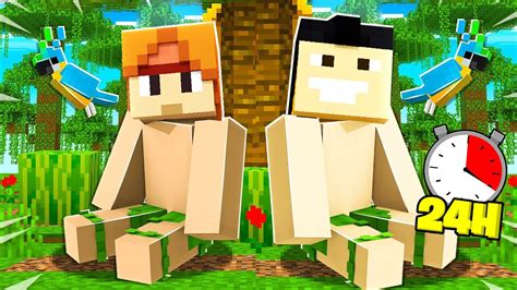 Survivre 24h Dans Une Jungle SecrÈte Minecraft Avec Furious Jumper