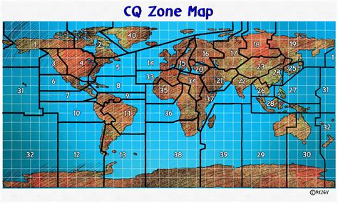 Ham Radio Maps By 9k2gv Dx World