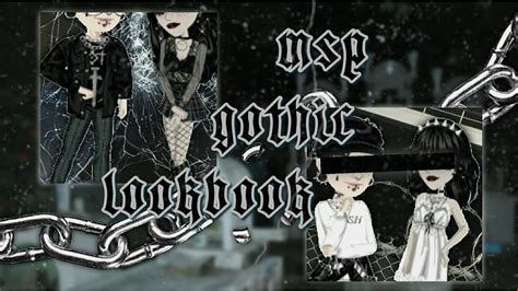 Msp Gothic Lookbook Collab With Haunted Msp Youtube