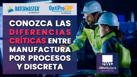 Webinar Diferencias Entre Manufactura Discreta Y Por Procesos YouTube