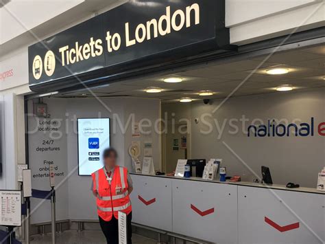 National Express Stansted Airport Passenger Ticket Info Digital