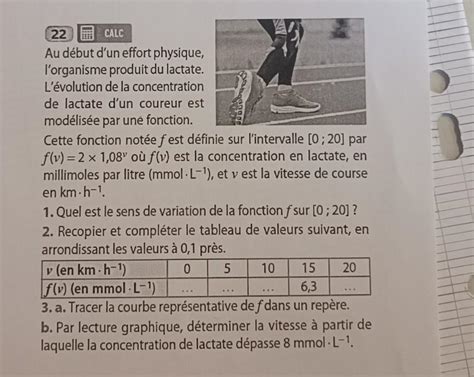 Bonjour J Ai Beaucoup De Mal Avec Cette Exercice Si Quelqu Un Pouvait M