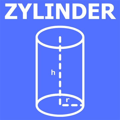 Zylinder Volumen Rechner Liter m³ cm³ net metrix ch