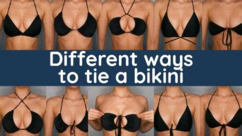 How To Tie A Bikini 7 NEW Ways For 2025