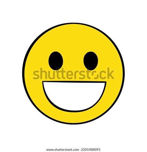 Smiling Face Emoji Vector Illustration Stock Vector (Royalty Free ...