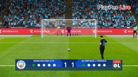 PES 2020 MANCHESTER CITY Vs LYON Penalty Shootout UEFA Champions