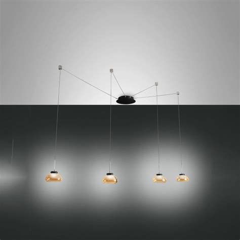 Fabas Luce Arabella Sp D Led Glass Chandelier