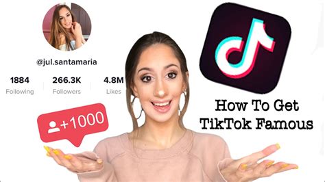 How To Get Tiktok Famous Youtube