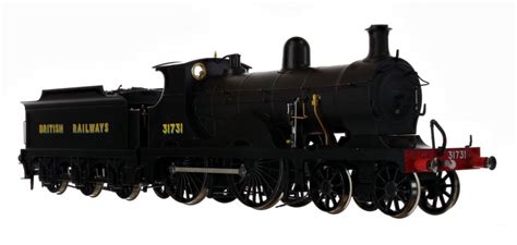 Dapol 4s 027 003 Wainwright D Class Br Sunshine Black 4 4 0 Steam Locomotive No 31731 Railway