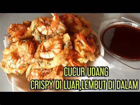 Cucur Udang Masak Bersama Daun Kucai Wah Enak Betol Ranggup Diluar