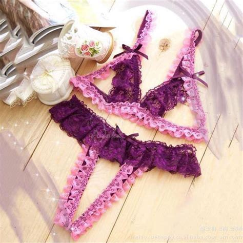 Jual SET Bra G String Sexy S M L Set Lingerie Seksi Bisa COD Lingerie Seksi Jumbo