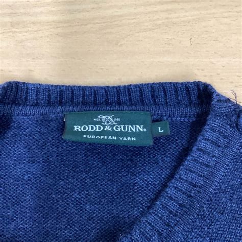 Rodd Gunn Mens Wool Jumper Size L S