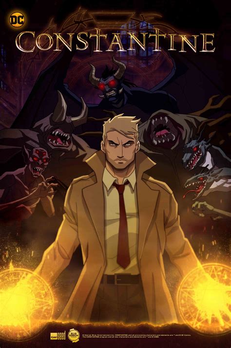 Constantine Animated Series Key Art Revealed - IGN