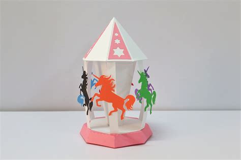 DIY Carousel - 3d papercraft