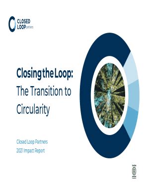 Fillable Online Closed Loop Partners Investors In The Circular