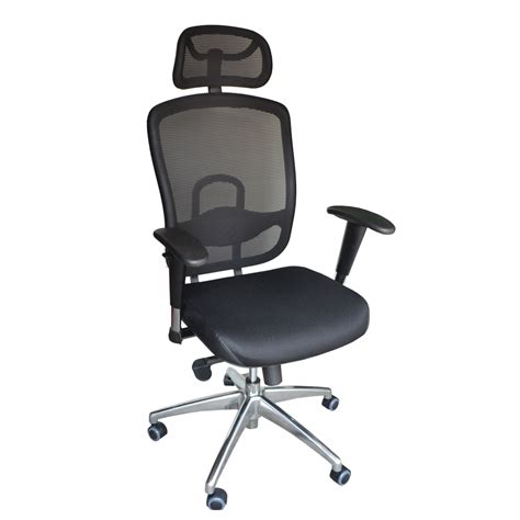 Ergodynamic Ehc Omega Executive Mesh Chair W Black Headrest