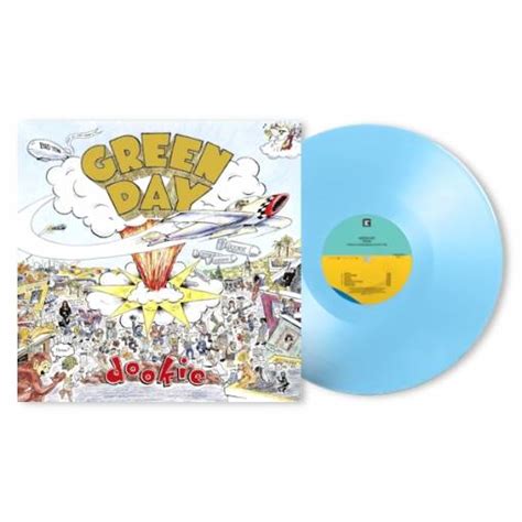 Green Day Dookie 30th Anniversary Edition Baby Blue Vinyl Przetopl