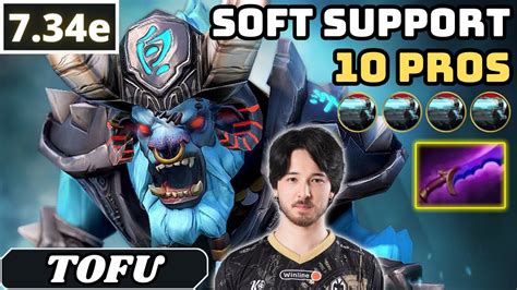 5 PRO Vs 5 PRO Tofu Spirit Breaker Soft Support Gameplay Dota 2