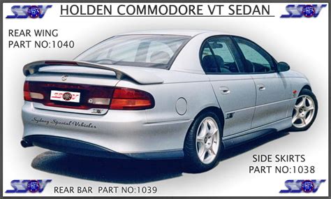 Rear Bumper Bar For Vt Vx Commodore Sedan