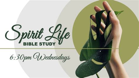 Spirit Life Bible Study Lifespring Church Of Brookfield Wi