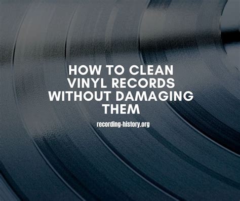 How To Clean Vinyl Records Without Damaging Them