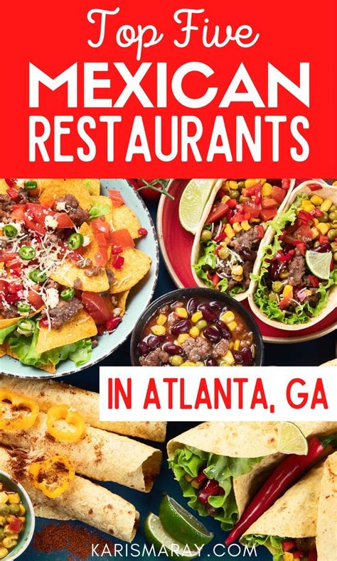 Top Mexican Tex Mex Restaurants In Atlanta Georgia