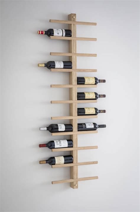 Raw Oak Wine Rack By All Things Brighton Beautiful Notonthehighstreet