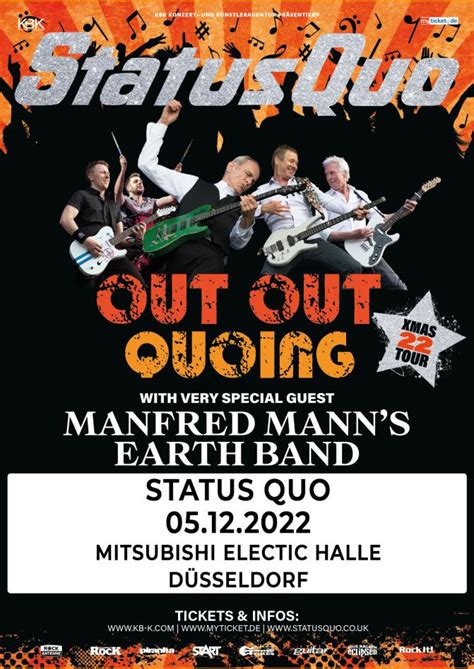 Status Quo Online Gigography Out Out Quoing Tour