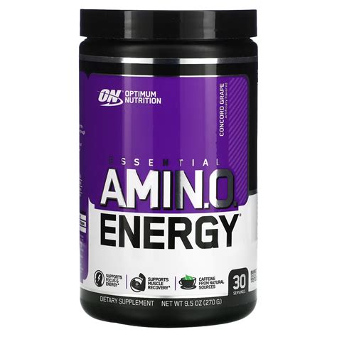 Optimum Nutrition Amino Energy Servings Build Muscle With Bcaas And