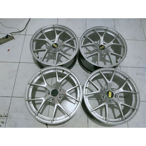 Jual Velg Mobil Bekas BBS Ring 18 Lebar 8 Pcd 5114 3 Et 45 Shopee