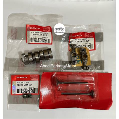 Jual Paket Komplit Noken As Pelatuk Klep Klep Set Seal Klep Honda