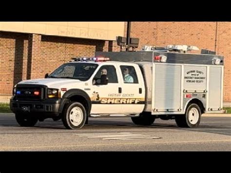 Rare Saginaw Mi Sheriff Emergency Management Unit Responding Youtube