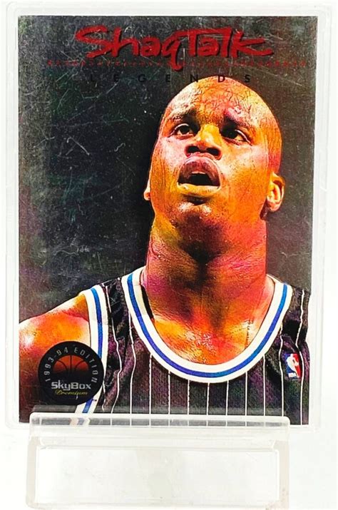 Skybox Premium Shaq Talk Legends Nba Shaquille O Neal Card