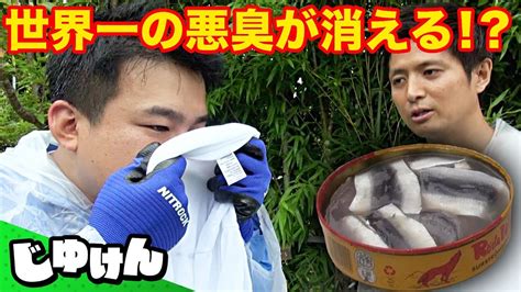 世界一臭い食べ物の激臭をある方法で消してみる【シュールストレミング】【研究】 Youtube