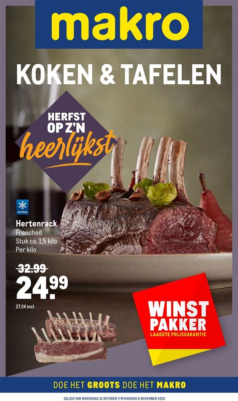 Makro Promotionele Flyer Geldig Vanaf 12 10 Tot 08 11 Pagina Nr 1