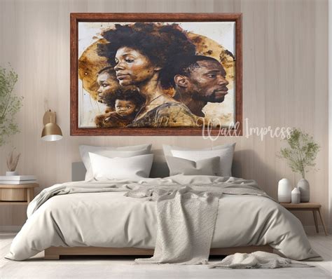 Afrocentric Wall Art, African American Culture Wall Art Canvas Print ...