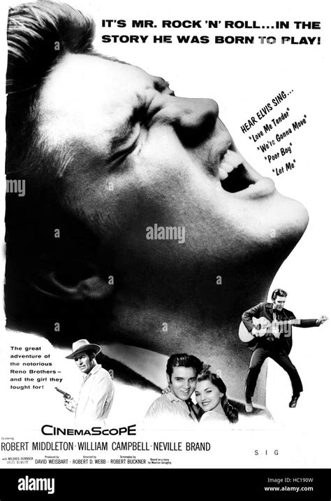 Love Me Tender Elvis Presley Richard Egan Debra Paget 1956 Poster