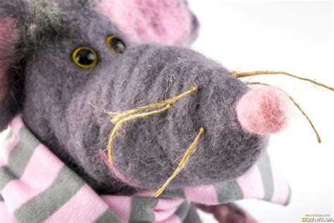 Купити Валяная игрушка Крыска | Skrynya.ua