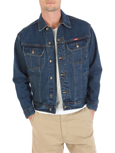 Wrangler - Wrangler Men's Denim Jacket - Walmart.com - Walmart.com