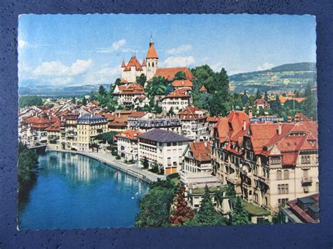 Thun Schloss Kirche Hotel Beau Rivage Ak Beo Kaufen Auf Ricardo