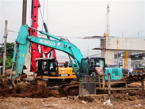 Progres Pembangunan Stasiun Manggarai