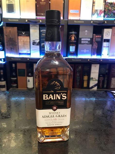 Bains Cape Mountain South African Whisky Whisky Grain Whisky