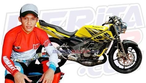 Hendra Axo Coba Peruntungan Di Open Drag Bike Piala Bupati